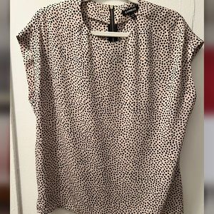 Express Dress Shirt for Women (Polka Dots)